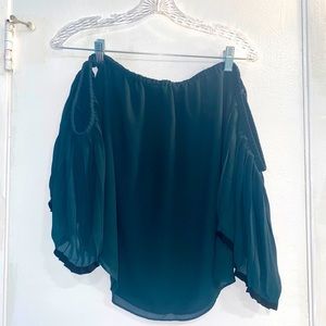 Naked Zebra blouse - Teal